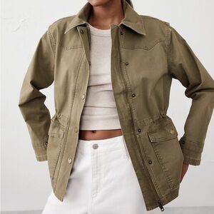 ☀️ BANANA REPUBLIC FACTORY Chino Utility Jacket